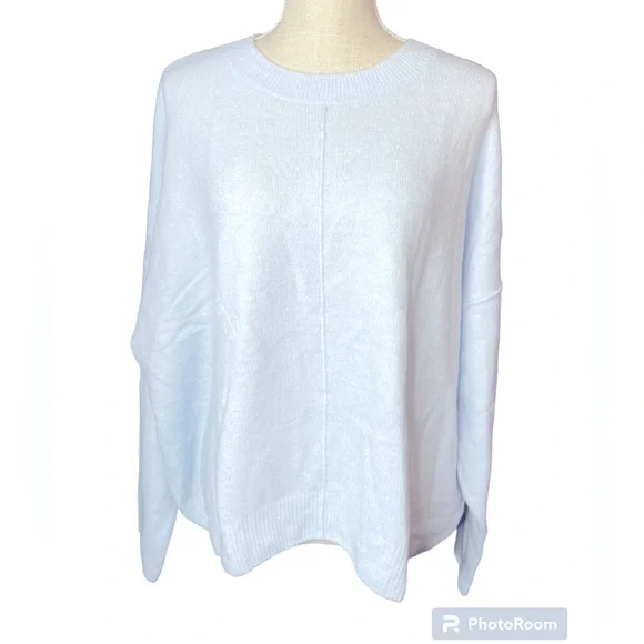 NWT Vince Camuto Icy Blue Frozen Sweater - Picture 1 of 10